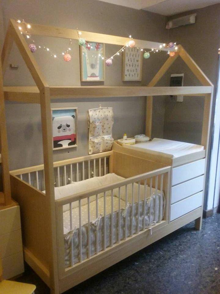 Cama con Baranda Blanca — RENUEVA DECO